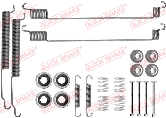 Accessory Kit, brake shoes - 105-0768 QUICK BRAKE