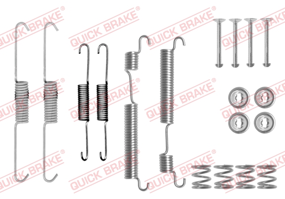 Комплектующие, тормозная колодка - 105-0770 QUICK BRAKE