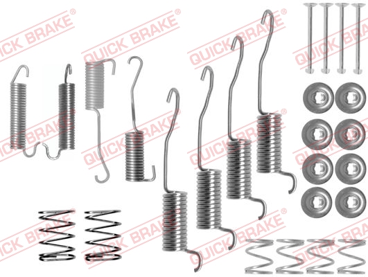 Accessory Kit, brake shoes - 105-0776 QUICK BRAKE