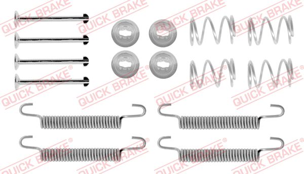 Accessory Kit, parking brake shoes - 105-0791 QUICK BRAKE