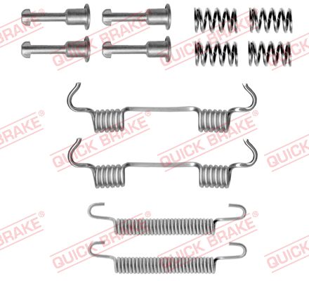 Комплектующие, стояночная тормозная система - 105-0801 QUICK BRAKE