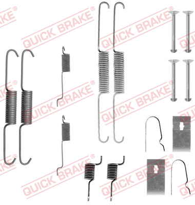 Accessory Kit, brake shoes - 105-0811 QUICK BRAKE