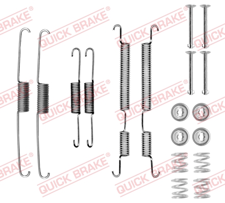 Комплектующие, тормозная колодка - 105-0813 QUICK BRAKE