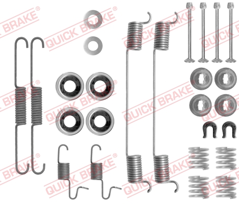 Комплектующие, тормозная колодка - 105-0818 QUICK BRAKE