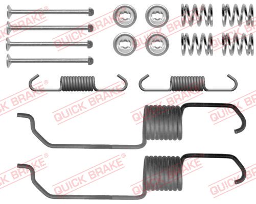 Accessory Kit, brake shoes - 105-0825 QUICK BRAKE