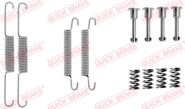 Accessory Kit, parking brake shoes - 105-0826 QUICK BRAKE