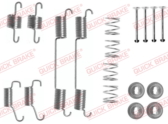 Accessory Kit, brake shoes - 105-0828 QUICK BRAKE