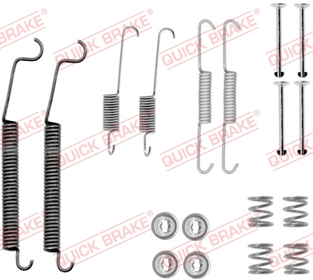 Комплектующие, тормозная колодка - 105-0830 QUICK BRAKE