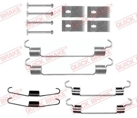 Accessory Kit, brake shoes - 105-0833 QUICK BRAKE