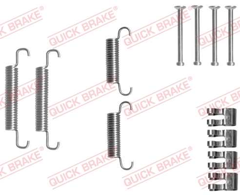 Accessory Kit, parking brake shoes - 105-0839 QUICK BRAKE