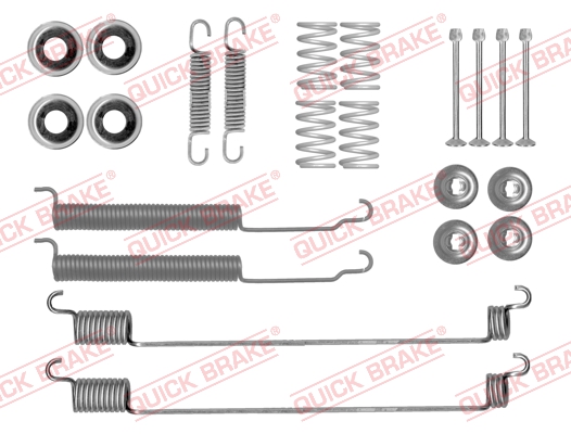 Accessory Kit, brake shoes - 105-0843 QUICK BRAKE