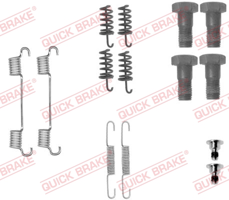 Комплектующие, стояночная тормозная система - 105-0867 QUICK BRAKE