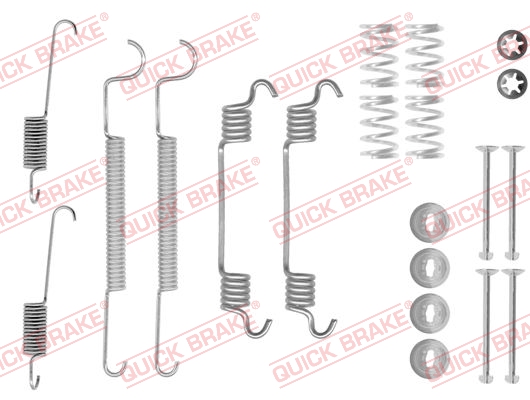 Accessory Kit, brake shoes - 105-0873 QUICK BRAKE