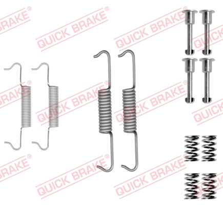 Accessory Kit, parking brake shoes - 105-0877 QUICK BRAKE