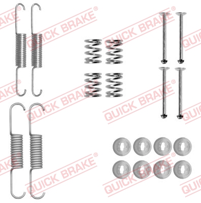 Комплектующие, стояночная тормозная система - 105-0880 QUICK BRAKE