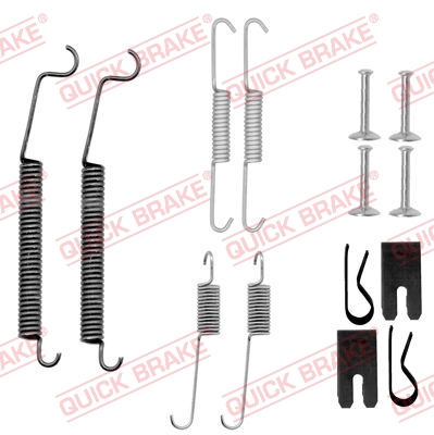 Accessory Kit, brake shoes - 105-0891 QUICK BRAKE