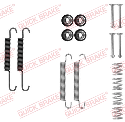 Комплектующие, стояночная тормозная система - 105-0893 QUICK BRAKE