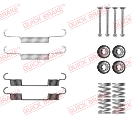 Accessory Kit, parking brake shoes - 105-0897 QUICK BRAKE