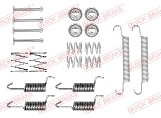 Kit accessori, Ganasce freno stazionamento - 105-0899 QUICK BRAKE