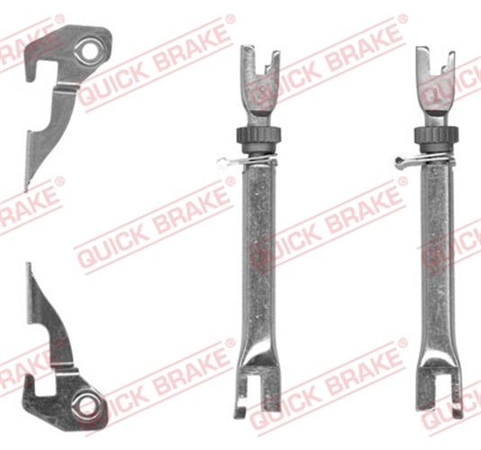 Kit dispositivo di registrazione, freno a tamburo - 107 53 002 QUICK BRAKE