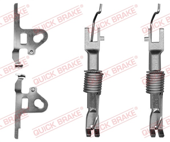 Adjuster Set, drum brake - 108 53 011 QUICK BRAKE