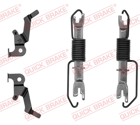 Adjuster Set, drum brake - 109 53 001 QUICK BRAKE
