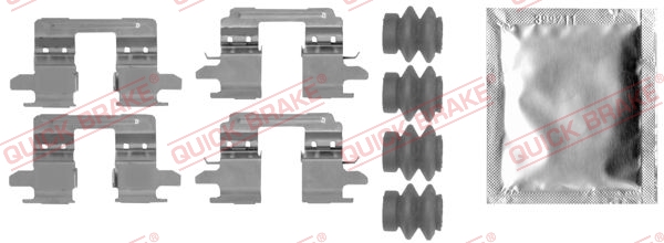 Accessory Kit, disc brake pad - 109-0005 QUICK BRAKE