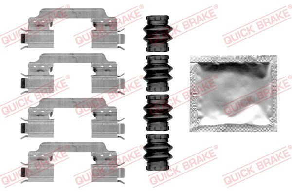 Kit accessori, Pastiglia freno - 109-0010 QUICK BRAKE