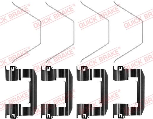 Accessory Kit, disc brake pad - 109-0021 QUICK BRAKE
