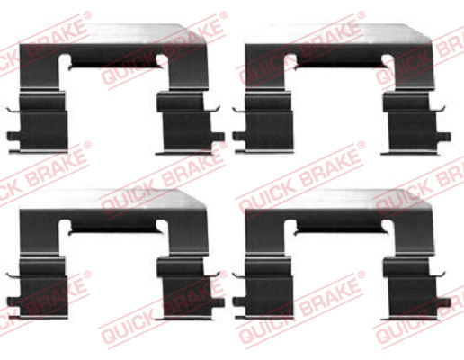 Accessory Kit, disc brake pad - 109-0023 QUICK BRAKE