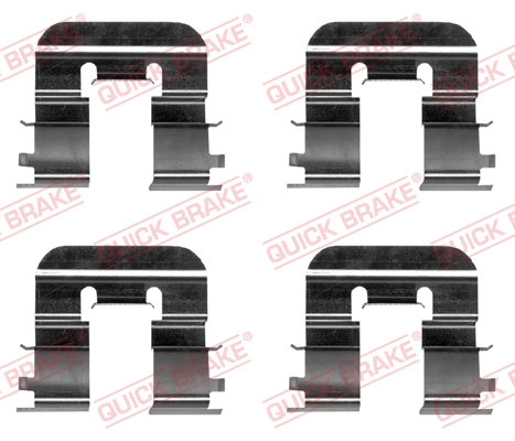 Accessory Kit, disc brake pad - 109-0024 QUICK BRAKE