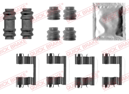 Accessory Kit, disc brake pad - 109-0028 QUICK BRAKE