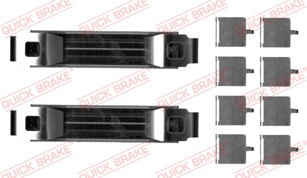 Accessory Kit, disc brake pad - 109-0029 QUICK BRAKE