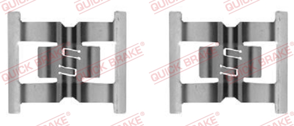 Accessory Kit, disc brake pad - 109-0031 QUICK BRAKE