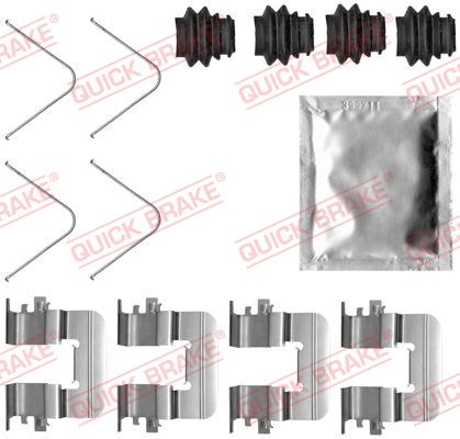 Accessory Kit, disc brake pad - 109-0033 QUICK BRAKE