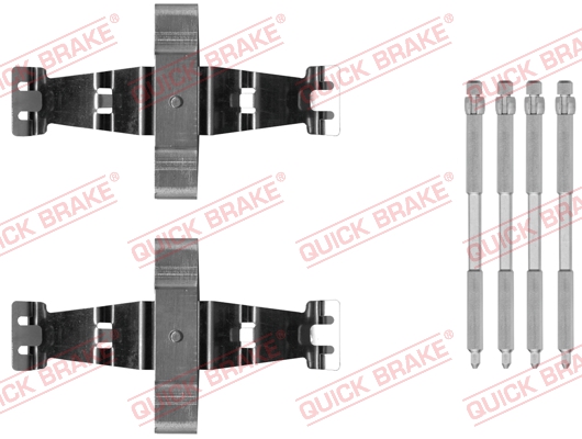 Kit accessori, Pastiglia freno - 109-0042 QUICK BRAKE