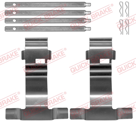Accessory Kit, disc brake pad - 109-0043 QUICK BRAKE