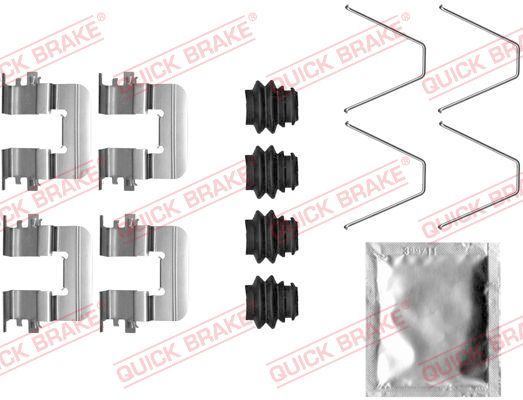 Accessory Kit, disc brake pad - 109-0046 QUICK BRAKE
