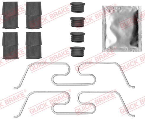 Accessory Kit, disc brake pad - 109-0050 QUICK BRAKE