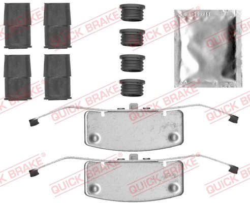 Accessory Kit, disc brake pad - 109-0052 QUICK BRAKE