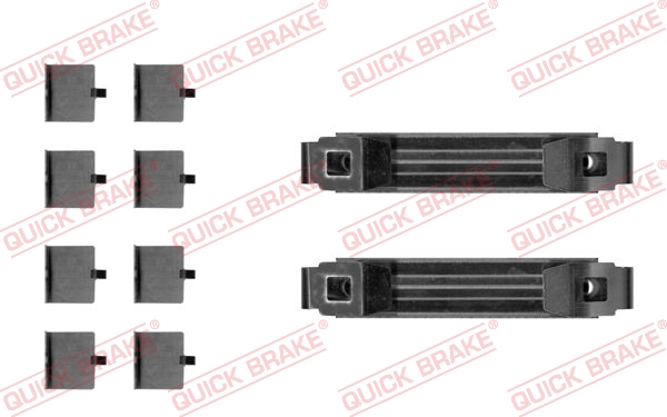 Accessory Kit, disc brake pad - 109-0056 QUICK BRAKE