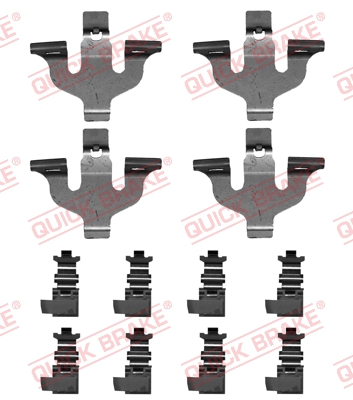 Kit accessori, Pastiglia freno - 109-0066 QUICK BRAKE