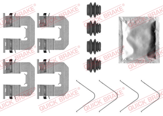 Accessory Kit, disc brake pad - 109-0068 QUICK BRAKE
