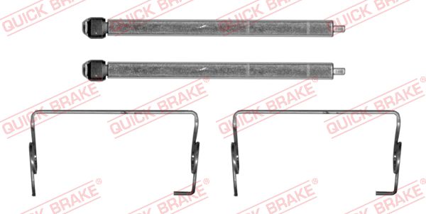 Комплектующие, колодки дискового тормоза - 109-0071 QUICK BRAKE