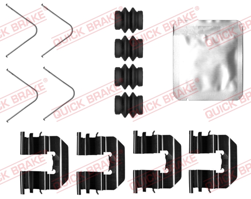 Accessory Kit, disc brake pad - 109-0073 QUICK BRAKE