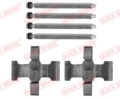Accessory Kit, disc brake pad - 109-0076 QUICK BRAKE