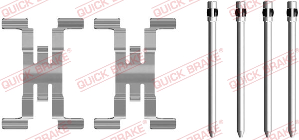 Kit accessori, Pastiglia freno - 109-0082 QUICK BRAKE