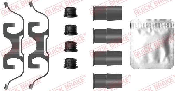 Accessory Kit, disc brake pad - 109-0085 QUICK BRAKE