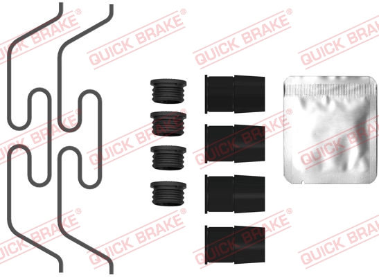 Accessory Kit, disc brake pad - 109-0090 QUICK BRAKE