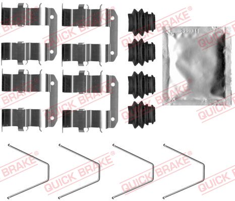 Accessory Kit, disc brake pad - 109-0094 QUICK BRAKE